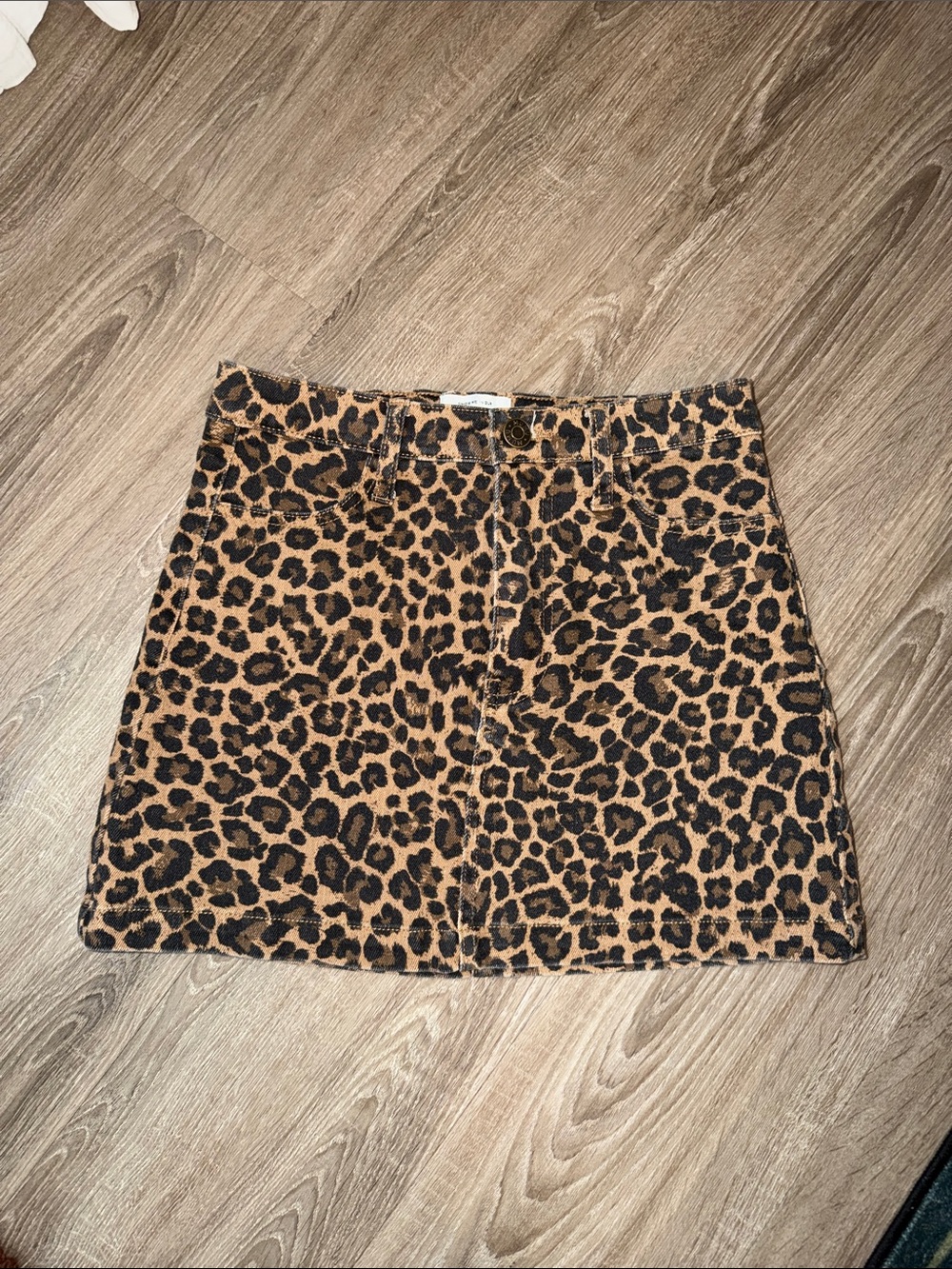 Show Me Your MuMu Leopard Print Skirt